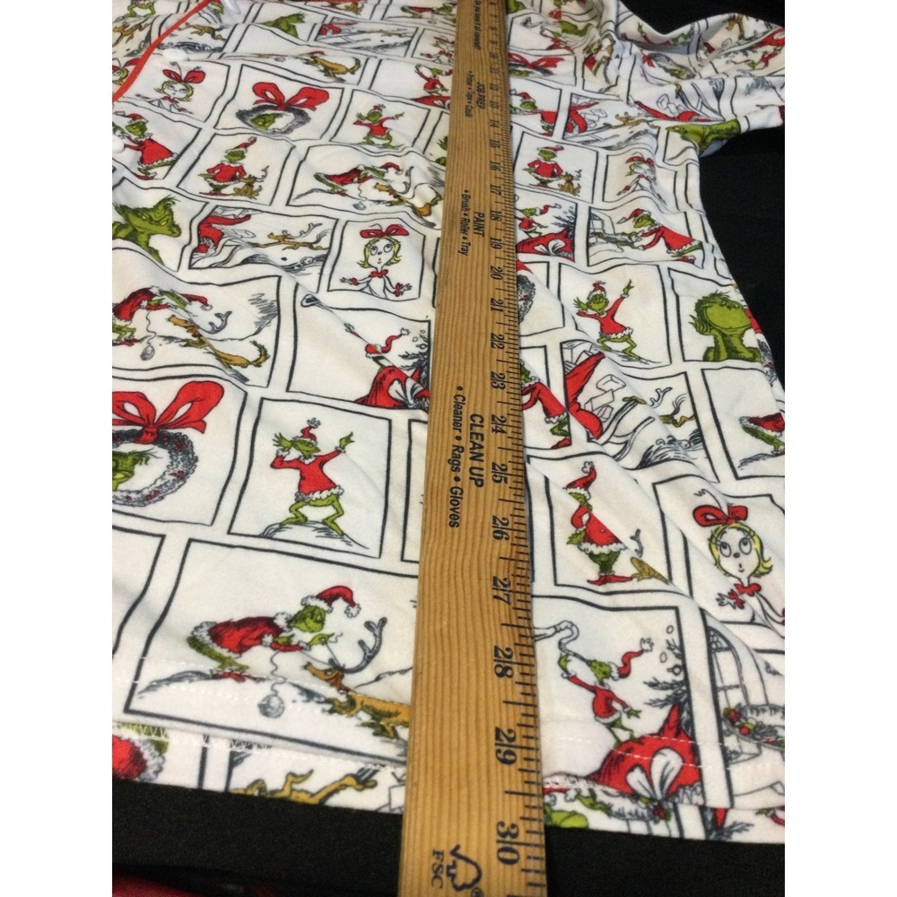 The Grinch Pajama top XXL Womens top only Comic Strip Sleepwear Holiday - Picture 5 of 6